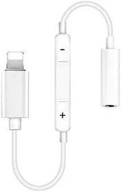 Resim Microcase Apple iPhone Lightning Kulaklık Çeviri Ses Kontrol Özellikli Kablo Model No : MH020 Beyaz 