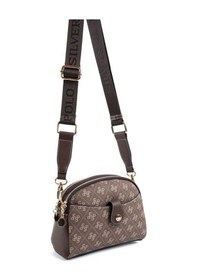 Resim Silver Polo Sp1144 Kadın Çapraz Çanta Monogram Kahve-kahve 
