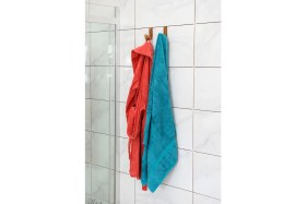 Resim Hagen Banyo Askısı - 1. Sınıf Kayın Ahşap, Kimyasal İçerik Bulunmaz, Özel Yağ Kaplama, Şık ve Suya Dayanıklı 