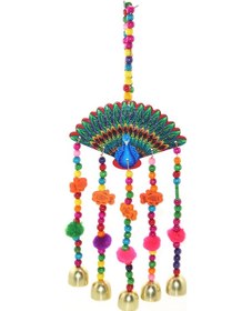 Resim Tavuskuşu Rüzgar Çanı Model 2 Çok Renkli 