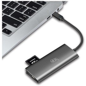 Resim Kamera Ekipmanı Aksesuarları Kawau H330 5-ın-1 Type-c - 2-port Usb3.0 Pd3.0 Otg Hub Sd Tf Kart Okuyucu 