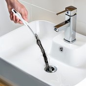 Resim 2-Pack ProHair Banyo Lavabo Süzgeci Aleti, Metal ve Plastik Tıkanıklık Giderici, Duş ve Mutfak Lavabosu için Saç Tutucu 