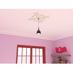 Resim MOTİFPİYER Motifpiyer Lamba Tavan Göbeği 46-46 Cm Çap-3 Adet 