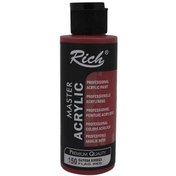 Resim Rich Akrilik Boya Master 120 CC Bayrak Kırmızı 120-150 