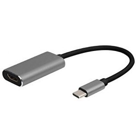 Resim Winex Arsky Type-C To Hdtv 4K Ultra HDMI Gri Dönüştürücü 