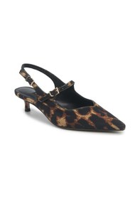 Resim Nine West Selenda5 5pr Leopar Kadın Topuklu Ayakkabı 000000000102012538 Kahverengi 