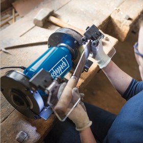 Resim Scheppach SM 150L Taş Motoru Makinesi 