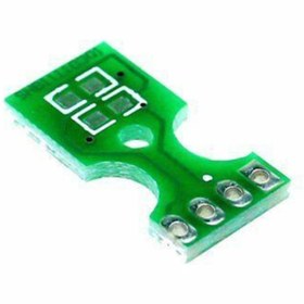 Resim Motorobit Isı Ve Nem Sensörü Adaptörü 2.54mm - Sht10 Sht11 Sht15 Uyumlu Pcb 