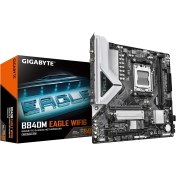 Resim Gıgabyte B840m Eagle Wıfı6 Lga1851 Ddr5 7200mhz Oc Pcıe 5.0 M.2 Nvme Wifi 6 Gigabit Lan Matx Anakart 