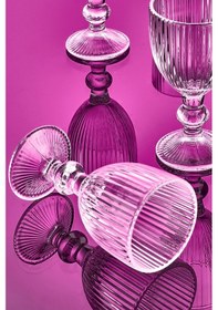 Resim 6'lı Kahve Yanı Cam Su Bardak Seti Premium Şeffaf Şık Tasarım Hediyelik Şeffaf 