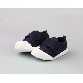 Resim Vicco Anka Kız / Erkek Çocuk Lacivert Ilk Adım Bebe Patik Panduf Unisex Günlük Spor Ayakkabı 