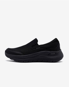 Resim Skechers Arch Fit 2.0 - Vallo Erkek Siyah Spor Ayakkabı 232706Tk Bbk 