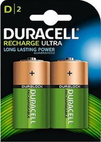 Resim Duracell 2200 Mah Şarjlı D Boy Büyük Şarj Edilebilir Pil 1.2 Volt 2li 