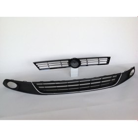 Resim Volkswagen Jetta 2011 2015 Panjur Izgara 4 Lü Set 