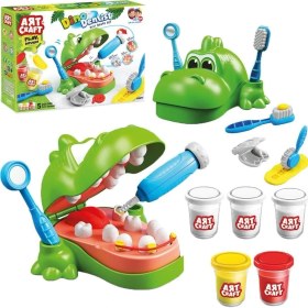 Resim MCM Group Oyun Hamuru Dişci Dinazor Oyuncak Seti 