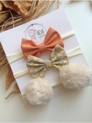 Resim Bebek Bandana Seti Üçlü 