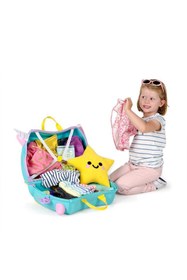 Resim Trunki Çocuk Bavulu - Una Unicorn 