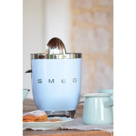 Resim smeg 50's Style Retro Mavi Narenciye Sıkacağı CJF01PBEU 