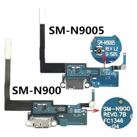 Resim Norino Sm Galaxy Note 3 N900 Için Mikrofon ve Şarj Soket Filmi 