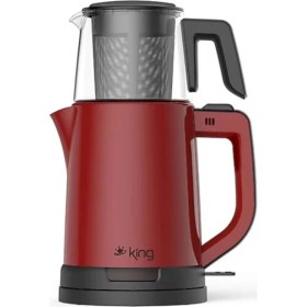 Resim King 1-2 L Kıng KCM332 Tea Pro Plastik Çay Makinası 1800W 220 - 240 V C 0-250 L Bordo 