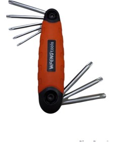 Resim Genel Markalar 8 Parça Çakı Yıldız Alyan Allen Takımı Çakı Yıldız 