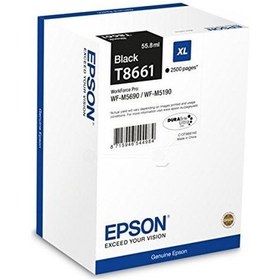 Resim Epson T8661Xl C13T866140 Siyah Kartuş.Wf M5190Dw 