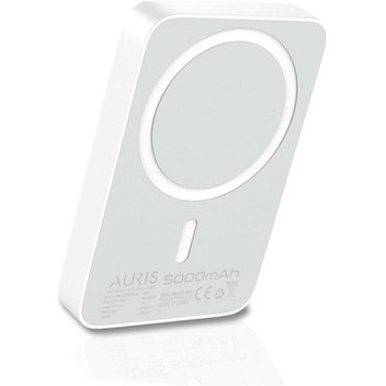 Auris ARS-MG01 Kompakt 5000 Mah Magsafe Şarj Kablosuz Powerbank