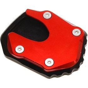 Resim Chuangyinshop Red Honda Nc750x Nc750 X 2021 2022 Motorcycle Cnc Yan Ayaklık Pedi Genişletici Denge Destek Aksesuarı 