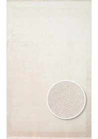 Resim Hoom Rugs Como Nap 02 Beige Viskon & Floş Sık Dokuma Modern Salon Halısı Bej 