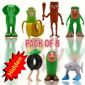 Resim 8 adet İtalyan Beyin Solucan Oyuncak Oyun Hayvan Figürleri, Tung Tung Tung Sahur, Tralalero Tralala - Oyun Tutkunları için Koleksiyonluk Bebekler, Masaüstü Dekorasyonları, Cadılar Bayramı Hediyeleri, Noel Doğum Günü Hediyeleri, Yenilik Oyuncakları 