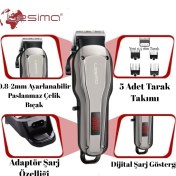 Resim Lesima LS-1000 Serisi Professional Model Saç Sakal Tıraş Makinesi 