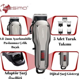 Resim Lesima LS-1000 Serisi Professional Model Saç Sakal Tıraş Makinesi 