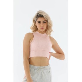 Resim Maraton SlimFit Kadın Bisiklet Yaka Kolsuz Mercan Bra 18364 