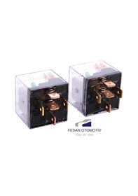 Resim 12 Volt Seffaf Role 40 Amper 5 Fisli Ledli 2 Adet 384649325 