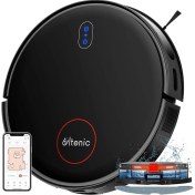 Resim D6S Robot Vacuum Cleaner, Vibration Mopping, 3000PA Strong Suction, Super Slim, App Control, Ideal For Pet Hair, Hard Floors And Carpets 