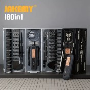 Resim 1 set 180-1 Manuel Hassas Tornavida Seti, Konteyner Modelleme Tasarımı, Açılı, Şık, Profesyonel Manyetik Tamir Kiti, Dizüstü Bilgisayarlar, Cep Telefonları, Kameralar, Tabletler, Ev Aletleri, Gözlükler, Oyun Konsolları vb. İçin Uygun, Erkekler İçin Alet Hediyesi 