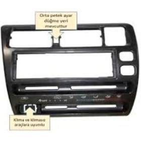 Resim Teyp Çerçeve Paneli Toyota Corolla Uyumlu Ar92-Ae101 55405-12690 406357797 