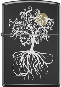 Resim Zippo Tree And Moon Design Çakmak - 24756-115820 
