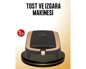 Resim Özbience Hızlı Pişirme Tost Makinesi 1500W, Pratik ve Güçlü Kahvaltı Aracı 