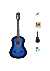 Resim Klasik 4/4 Mavi Gitar Seti 