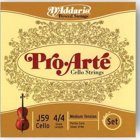 Resim DADDARIO J59 4/4M CELLO TEL SETİ, PRO-ARTE, 4/4, MEDIUM 