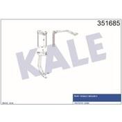 Resim KALE OTO Radyatör 351685 Kalorifer Radyatörü Megane II 