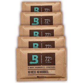 Resim Boveda 72 60g Humidor Puro Kutusu Nemlendirici 5li Eco Paket 