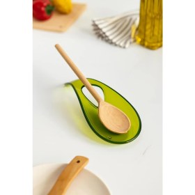 Resim FRY Akrilik Yeşil Tezgah Üstü Kirli Kaşıklık & Kepçe Altlığı 