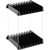 Resim Sones Oyun Kartı Cd Disk Depolama Braketi Duvara Monte Depolama Cd Kutusu Siyah 