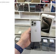 Resim Apple iPhone 15 Pro Max İkinci El TR | 256 GB | Natürel Titanyum İkinci El iPhone 15 Pro Max Natural Titanium 256GB