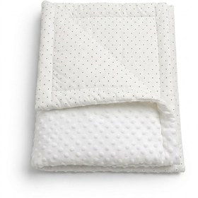 Resim ngn collection Bebek Yorganı %100 Pamuk Çift Taraflı Yumuşak Nohut Battaniye Elyaf Dolgulu Yenidoğan Yorgan 80x90cm 