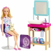Resim NessiWorld BarbieIşıltıDoluSpaGünüOyunSetiHCM82 