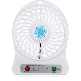 Resim Melins 3 Kademeli Masa Üstü Ve Araç Şarjlı Mini Vantilatör Fan Pervane 