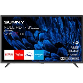 Resim Sunny SN43DAL540 FULL HD 43" 109 Ekran Uydu Alıcılı webOS Smart LED TV ÜCRETSİZ KURULUM HIZLI KARGO